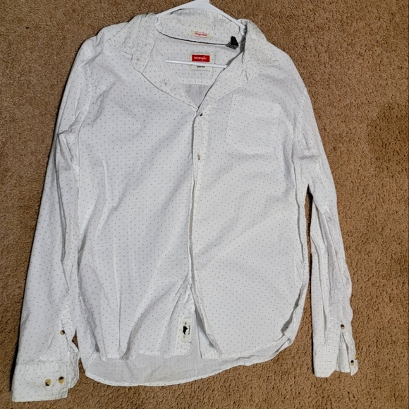 Wrangler Button Down Long Sleeve L
